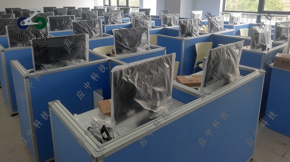 升降屏風(fēng)考試桌